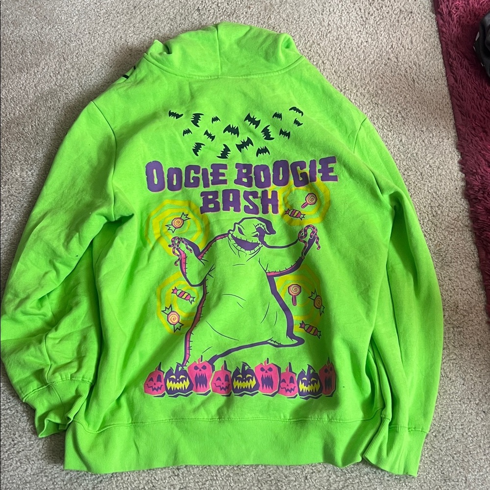 Oogie boogie bash 2025 zip hoodie
